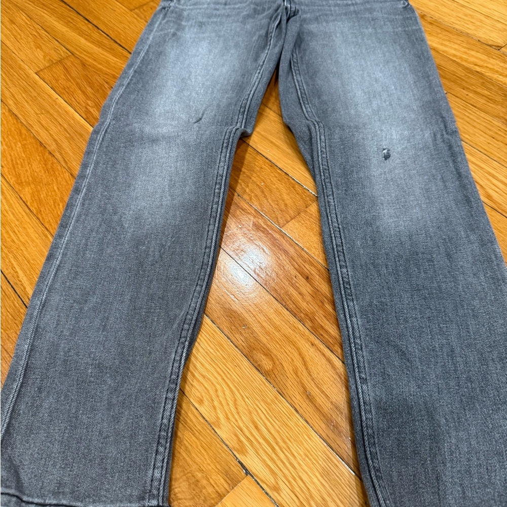 Zara Men's Charcoal Straight Jeans